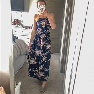 Floral maxi dress